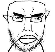 bald closed_mouth ear lips stubble subvariant:chudjak_front subvariant:chudjak_soy subvariant:pol_face text variant:chudjak // 533x501 // 21.4KB