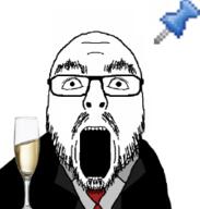 clothes glass glasses open_mouth stubble suit variant:flartson wine // 243x255 // 26.6KB