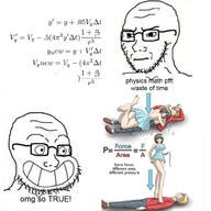 2soyjaks calarts clenched_teeth closed_mouth concerned grin math smile so_true soyjak stubble subvariant:soyak_(irritated) text variant:soyak // 1001x999 // 364.7KB