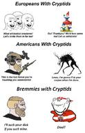 bremen cryptid flag germany gnome gun nordic_chad skinwalker text variant:impish_soyak_ears wendigo // 732x1147 // 376.5KB