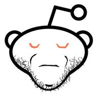 antenna closed_eyes closed_mouth ear no_nose orange_eyelids reddit soyjak stubble variant:snoojak // 510x500 // 56.9KB