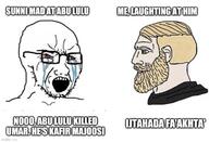 abu_lulu bloodshot_eyes crying glasses islam nordic_chad open_mouth shia soyjak stubble sunni umar_ibn_al_khattab variant:soyak // 733x499 // 37.3KB