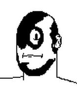 black_and_white low_resolution ominous pixelated series:fusionjaks subvariant:evanjak subvariant:maximusjak variant:weirdpenis // 90x110 // 545