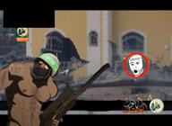 ack beard clothes gore graphic hair hamas hang hanged hanging hat israel israel_vs_palestine israeli judaism kippah kippot meta:gore mge mge_brother palestine sniper sniper_(tf2) sniper_rifle tank variant:bernd variant:two_pointing_soyjaks video zionist // 1480x1080, 20.9s // 22.1MB