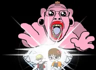anger_mark angry anime badge blush brown_hair censored clothes cute dan drawfag drawing ear earring foid_artstyle foid_brimstone foidslop ftm glasses hair jakparty_soy lips nate oh_my_god_she_is_so_attractive open_mouth pink_skin pooner pooneraryan poonerslop soot_colors soyjak stubble text that_one_fucking_picture_of_nate_being_a_smug_little_bastard tranny tranny_artstyle tuff variant:bernd variant:soyak white_background white_skin yellow_hair // 1500x1092 // 643.4KB