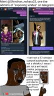 2020 @Shinchan_nohara33 anti-white cryingy exposing_whites indian manlett pajeet shitskin_delusion shitskinskin subhuman telegram variant:chudjak // 532x945 // 453.8KB
