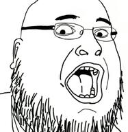 anger_mark angry animated blood bloodshot_eyes calarts closed_mouth crying distorted ear eat_the_bugs glasses gun hair hamburger hand harkinian holding_knife holding_object knife multiple_soyjaks music nordic_chad open_mouth side_profile smile smug sound soyjak stretched_mouth stubble variant:a24_slowburn_soyjak variant:bernd variant:cobson variant:fatjak variant:feraljak variant:feraljak_front variant:gapejak variant:imhotep variant:impish_soyak_ears variant:markiplier_soyjak variant:markiplier_soyjak2 variant:soyak video // 1080x1108, 35.9s // 27.0MB