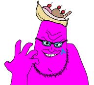 admin arch_linux banana_split_ice_cream evil finger hand looking_at_you pink_skin quote_(user) smile syndrome_(the_incredibles) teeth variant:syndromejak white_background // 557x500 // 10.0KB