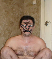 eyes grin looking_at_you nose nostril nostrils smile variant:sidjak wrinkles // 913x1028 // 253.6KB