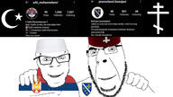 2soyjaks bosnia bosniak bosnian bosnian_text christian_cross christian_identity christianity closed_mouth coat_of_arms crescent crescent_and_star cross crucifix eagle eastern_orthodox fez finger flag flag:bosnia_and_herzegovina flag:serbia fleur-de-lys friendship glasses hair hand happy instagram islam islamic looking_at_you no_more_brother_wars orthodox orthodox_christian orthodox_cross orthodoxy pointing_up pravoslavni.bosnjaci_(instagram) serb serbia serbian serbian_text smile soyjak srbi_muhamedanci_(instagram) star_(symbol) star_and_crescent stubble taqiyah teeth text two_heads variant:cobson variant:feraljak // 1280x720 // 152.0KB
