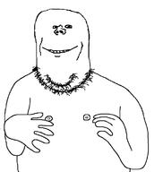 hand nipple series:fusionjaks smile soyjak stubble variant:impish_soyak_ears variant:norwegian // 740x780 // 27.8KB