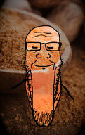 calm closed_eyes closed_mouth glasses irl_background nutmeg smile soyjak stretched_chin stubble variant:markiplier_soyjak warm // 672x1065 // 229.6KB