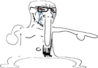 body closed_mouth crying glasses pointing red_eyes smilling stubble template transparent_background variant:soyak // 2048x1422 // 46.4KB