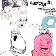 animated distorted meta:tagme multiple_soyjaks open_mouth variant:markiplier_soyjak variant:soyak // 255x255 // 1.6MB