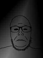 dark glasses gradient rape stubble variant:diversityjak // 427x570 // 31.8KB