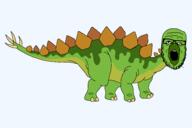 animal beak dinosaur full_body glasses open_mouth prehistoric series:animaljaks series:dinosaurjaks soyjak spike stegosaurus stubble tail variant:a24_slowburn_soyjak // 1920x1280 // 30.3KB