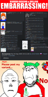 4chan IT2GB anime arm badge bald begging broot closed_mouth clothes crossed_arms ear embarrassed forced geg gigachad ginger glasses green_hair hair his_(4chan) int_(4chan) joy kek laughing leaf looking_at_you one_tooth r9k_(4chan) red_skin sad screenshot shill smile smirk smug stubble suba subvariant:vlodette tear teeth variant:gapejak variant:impish_soyak_ears variant:vlodson yotsoyba // 1440x2900 // 683.1KB