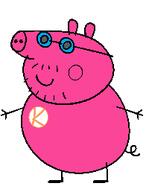 bald blue_glasses daddy_pig doll_(user) glasses peppa_pig pig stubble variant:daddy_pig // 196x258 // 4.8KB