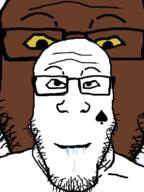 2soyjaks horny looking_down looking_up neutral nigger saliva spade subvariant:neutralplier variant:markiplier_soyjak // 600x800 // 204.4KB