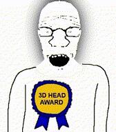 3d award soyjak spin spinning_head variant:soyak // 199x227 // 182.2KB