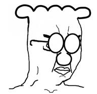 closed_mouth dilbert glasses hair variant:chudjak // 671x655 // 43.6KB