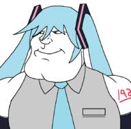 anime aryan blue_eyes chad hatsune_miku subvariant:mexiaryan variant:meximutt vocaloid // 886x872 // 23.7KB