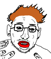 aiden_projects aiden_underground brown_hair curly_hair glasses jewish_nose red_lips streamer stubble variant:unknown youtuber // 546x631 // 16.0KB