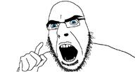 beard blue_eyes glasses jobe_smith open_mouth pointing pointing_up stubble subvariant:modern_cobson the_lawnmower_man variant:cobson // 800x430 // 19.5KB