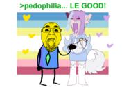 2soyjaks animation_meme animator arrow deviantart ext=png eyepatch fanart furry greentext heart major_cloog map_(pedophile) meme_arrow pedophile pedophilia sashley text transparent variant:bernd variant:soyak youtube youtuber // 1098x728 // 283.4KB