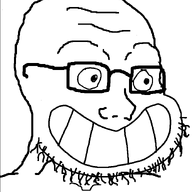 calarts glasses grin smile so_true soyjak stubble subvariant:so_true! template variant:soyak // 1422x1626 // 37.6KB