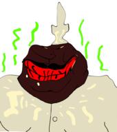 Salsamaster_(artist) black_skin chef chef_hat red_lips slopjak variant:meximutt // 888x1000 // 173.9KB