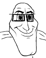 cheekbones closed_mouth eyebrows glasses large_chin lips muscles no_stubble nose smile smirk subvariant:xoolaryan transparent_background variant:xooldude // 523x659 // 20.8KB