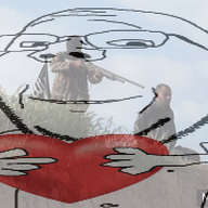 animated arm glasses hand heart holding_object smile soyjak stubble subvariant:wholesome_soyjak variant:gapejak // 320x180 // 1.1MB