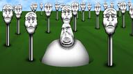 background biting_lip fat frown glasses grass head multiple_soyjaks pole sad shading sky soyjak stubble subvariant:blobson subvariant:hornyson tired variant:cobson variant:markiplier_soyjak // 1920x1080 // 2.2MB