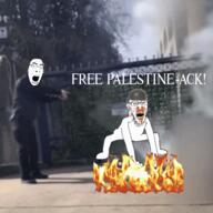 Aaron_Bushnell ack palestine variant:cobson variant:feraljak // 600x600 // 12.6MB