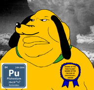 angry award disney dog ear element explosion fat meta:tagme mushroom_cloud pluto plutonium series:elemental_mutts variant:meximutt yellow_skin // 800x765 // 253.1KB