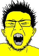 angry buck_teeth closed_mouth ear fangs gook hair messy_hair open_mouth stubble teeth template variant:ikarijak yellow_skin // 600x866 // 38.9KB