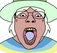 clothes crystal_cafe female flag:minor_attracted_person flag_shirt green_hair hair hat open_mouth pedophile remastered rotten_teeth subvariant:bridget tan_skin tongue variant:bernd variant:gapejak // 1200x1125 // 40.7KB