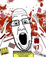 arm badge bestgore blood death_addict glasses gore gore2gasm goreboard hand liveleak open_mouth people's_populist_press soyjak stubble variant:ppp // 1000x1233 // 751.9KB