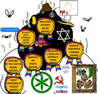3soyjaks Terroni award bbc black_eyes black_skin brown_teeth bug chud_(boorufag) chud_(soybooru) cockroach commiepedotroon communism dumbnig faggot faggots flies gay hammer_and_sickle jartycuck judaism kike maggot maggots meta:op_took_a_selfie_of_xerself mutt mutt_lips nigger obsessed obsession padania picture_frame polenta polentanigger poletone poop rent_free shitskin slopjak smell sodomite star_of_david subhuman subvariant:mexiaryan tbp terroniBVLL throw_irradiated_cobalt_into_the_po_river tranny troon variant:meximutt yellow_sclera // 888x849 // 325.9KB