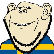 ear flag grin stubble sweden variant:impish_soyak_ears white_skin // 1025x1025 // 28.8KB