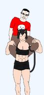 abs alunya blush carrying catgirl muscular_female nazism subvariant:chudjak_front variant:chudjak // 930x2000 // 73.6KB