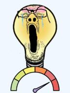 glasses lightbulb meta:tagme meter nose nostrils stubble variant:reaction_soyjak // 600x800 // 136.6KB