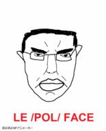 angry animated byonbyon glasses hair pol_(4chan) poyopoyo soyjak subvariant:pol_face variant:chudjak // 323x400 // 212.2KB