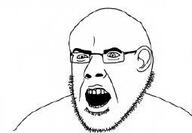 glasses soyjak stubble subvariant:narge variant:cobson // 255x177 // 12.9KB