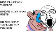 amerimutt anti_flartson bloodshot_eyes crying discord do_not_reply glasses mask mutt open_mouth stubble tranny variant:flartson // 1200x675 // 413.4KB