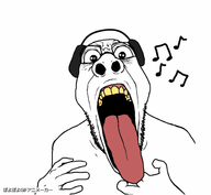 gif_animation glasses hand headphones ishowspeed listening music nose open_mouth retard template tongue variant:spedjak // 400x368 // 343.1KB