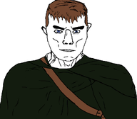 a_knight_of_seven_kingdoms blue_eyes brown_hair chud cloak duncan_the_tall no_glasses subvariant:muscular_chud variant:chudjak vein // 1059x929 // 49.1KB