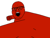 angry brown_skin caca giant glasses monster poop scat sludge soy_rage variant:punchjaknch // 1060x799 // 33.7KB