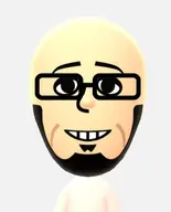 bald glasses grey_background mii nintendo smile stubble subvariant:wholesome_soyjak variant:gapejak video_game white_skin // 436x539 // 60.0KB